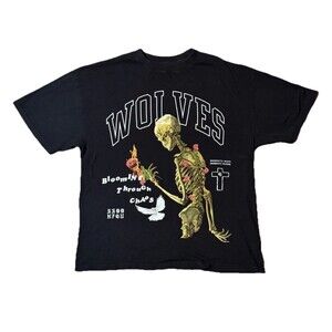 Darc Sport "The Wolf & The Rose" Oversize Tee Large